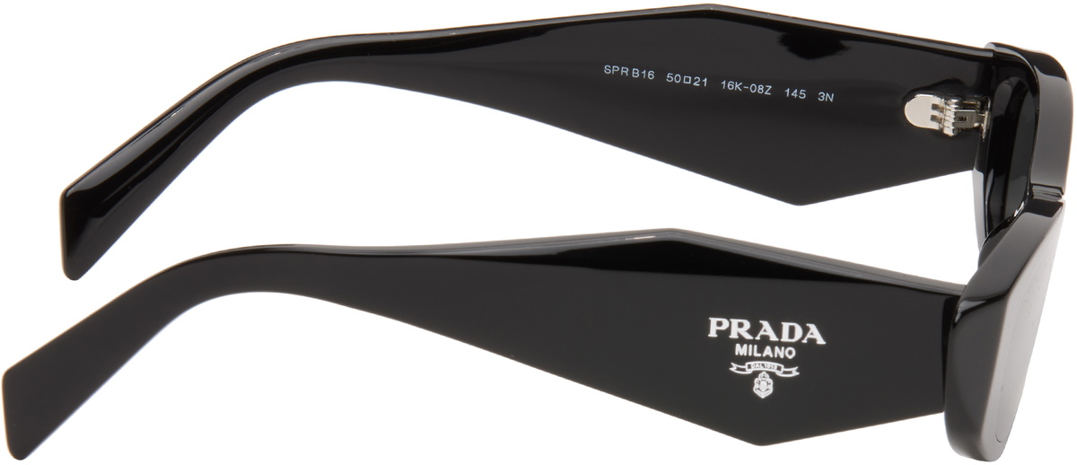 black Prada Symbole sunglasses like new Prada Eyewear Black  main image 2