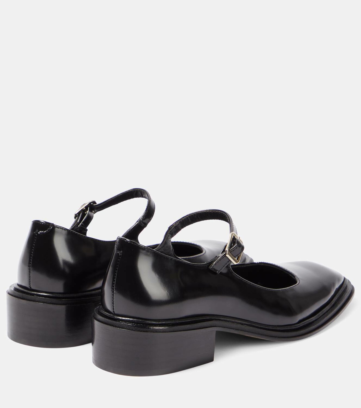 Souliers Martinez Penelope leather Mary Jane flats Souliers Martinez