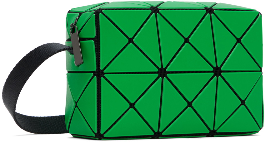 BAO BAO ISSEY MIYAKE Green Cuboid Crossbody Bag