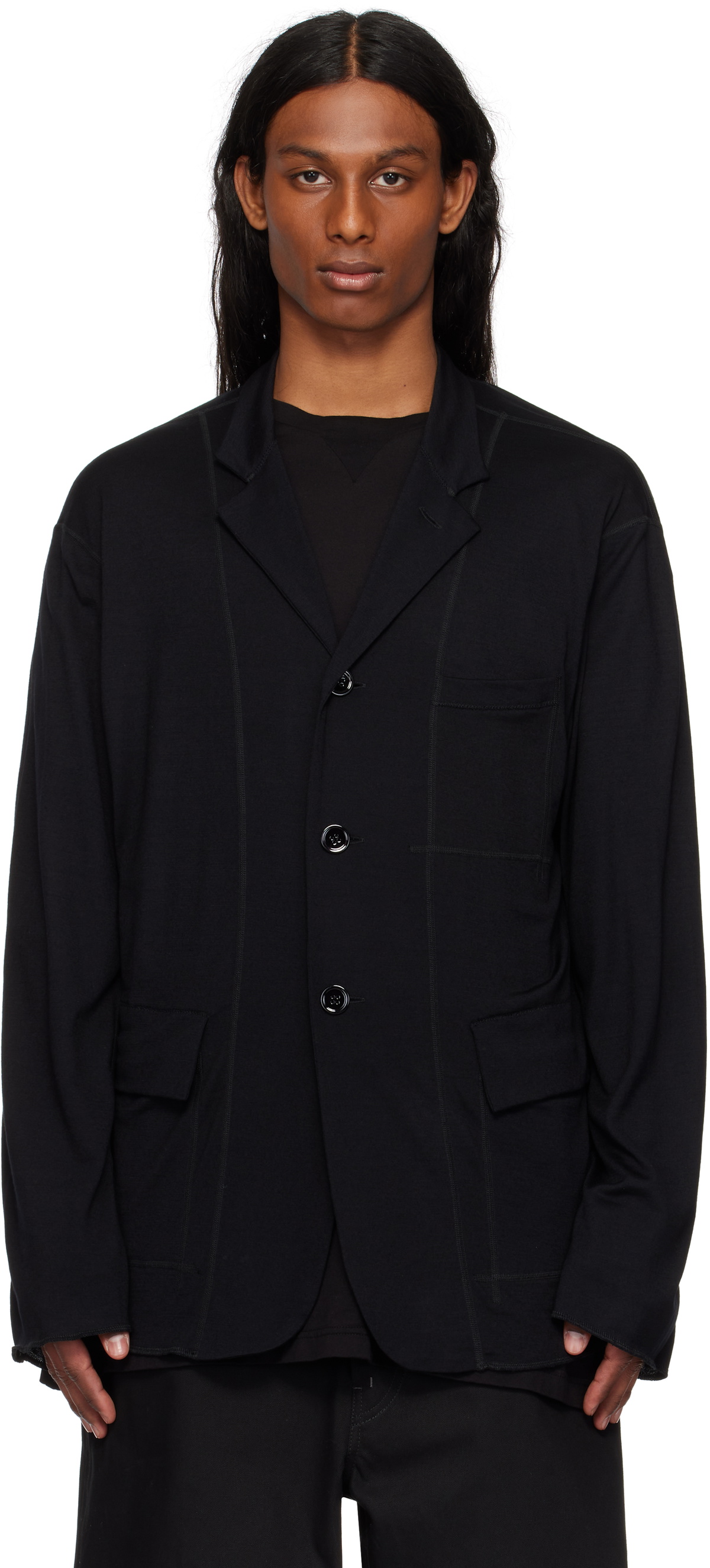 TAKAHIROMIYASHITA TheSoloist. - Silk and Cotton-Blend Jacket