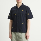 Service Works Men's Cross Stitch Shirt in Dark Navy