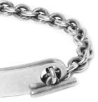 M.Cohen - Oxidized Sterling Silver Bracelet - Silver