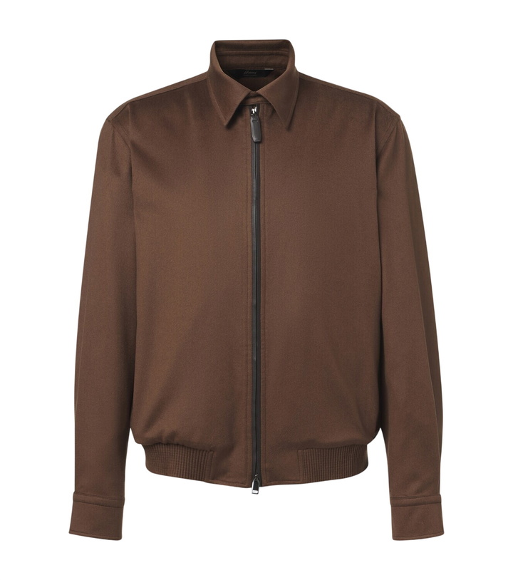 Photo: Brioni Cashmere and wool blouson jacket