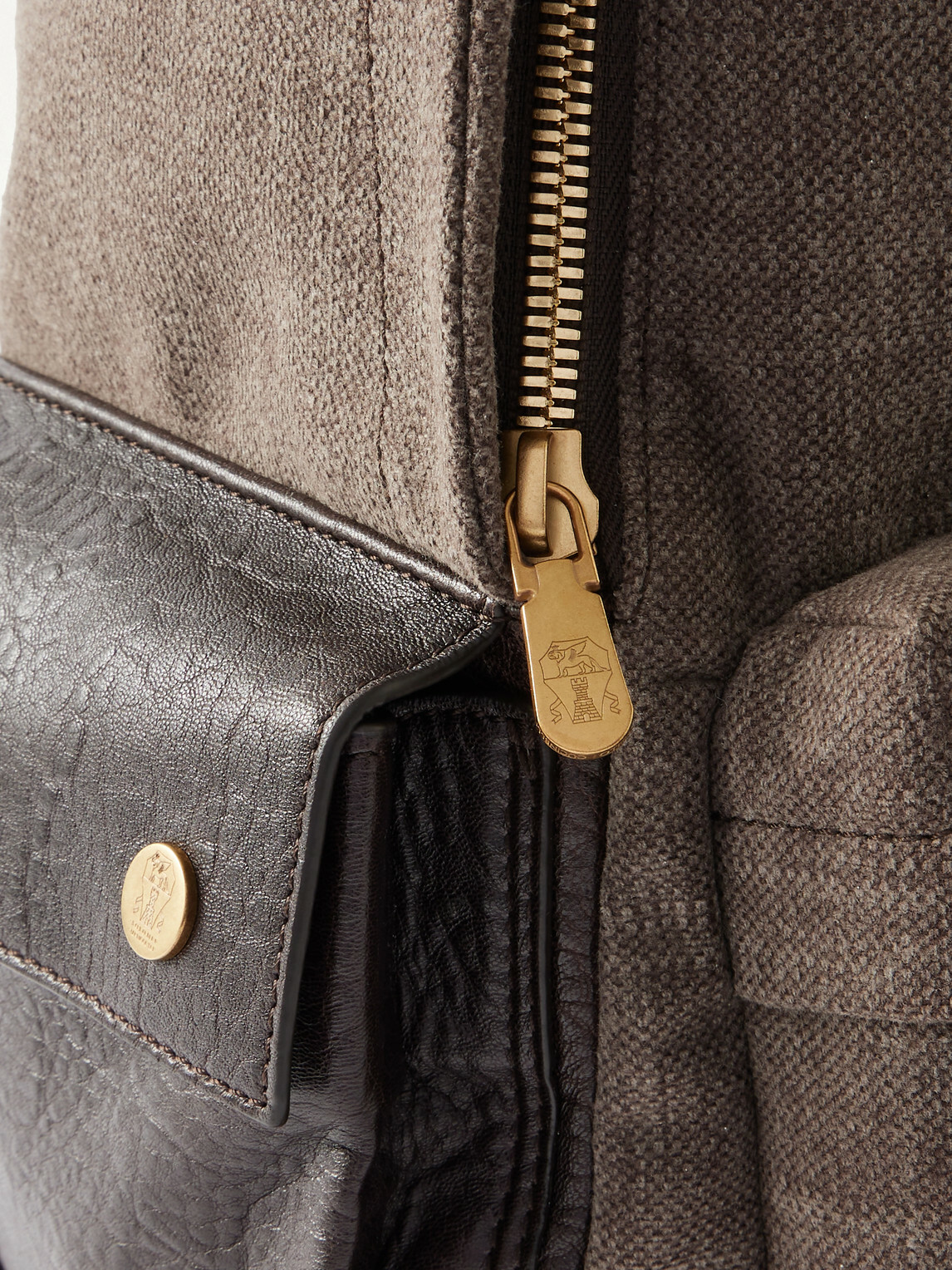 Brunello Cucinelli - Leather Backpack