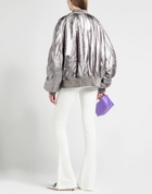 The Attico Womens Jacket in Silver
