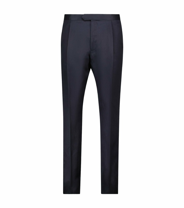 Photo: Caruso - Tailored silk and linen pants