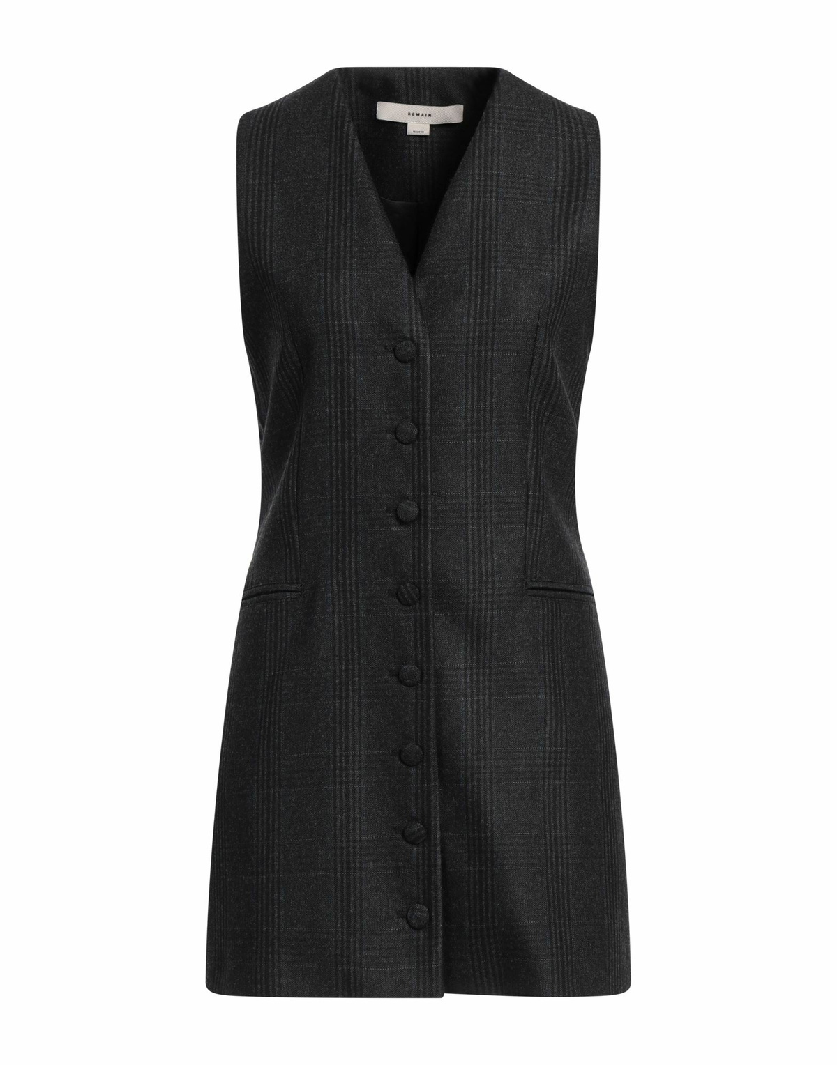 Remain Birger Christensen Womens Tailored Vest Charcoal