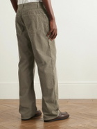 The Row - Rossen Straight-Leg Cotton-Corduroy Trousers - Brown