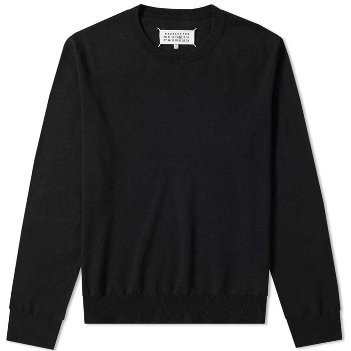 Photo: Maison Margiela 14 Classic Elbow Patch Crew Knit