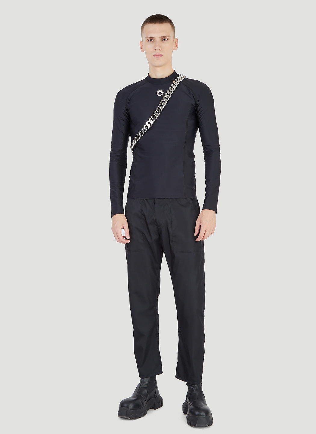 Marine Serre Second Skin Training Top