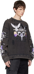 Who Decides War Black Epitome Sweatshirt