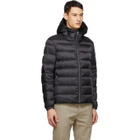 Ten c Reversible Black Down Hooded Liner Jacket