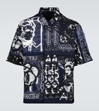 Givenchy Printed short-sleeved cotton shirt