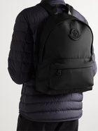 Moncler - Pierrick Logo-Appliquéd Leather-Trimmed Nylon Backpack