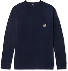 Loewe - Logo-Embroidered Wool Sweater - Navy