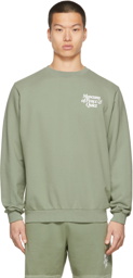 Museum of Peace & Quiet Khaki Museum Logo Sweatshirt