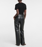 The Row - Baer mid-rise leather pants