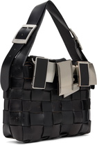 HODAKOVA Black Buckle Bag
