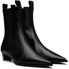 Aeyde Black Kiki Leather Chelsea Boots