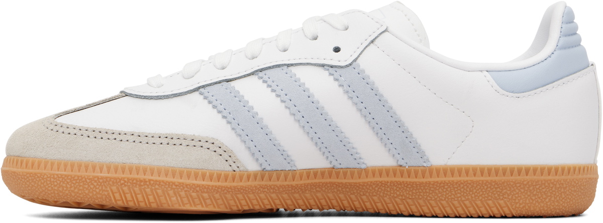 adidas Kids Big Kids Blue Samba OG Sneakers