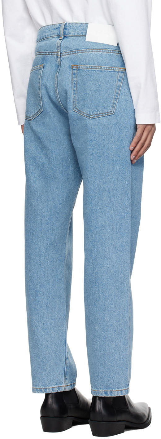 Róhe Blue Straight Leg Jeans