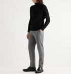 John Smedley - Virgin Wool and Cashmere-Blend Rollneck Sweater - Black