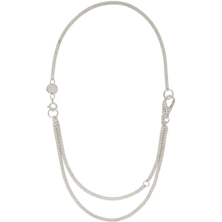 Photo: Chin Teo Silver Cleric Short Double Hook Necklace