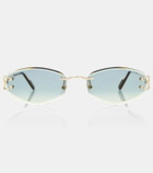 Cartier Eyewear Collection Signature C oval sunglasses