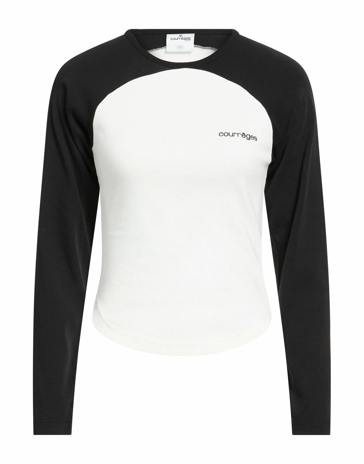 Courrèges Womens T-shirt in White