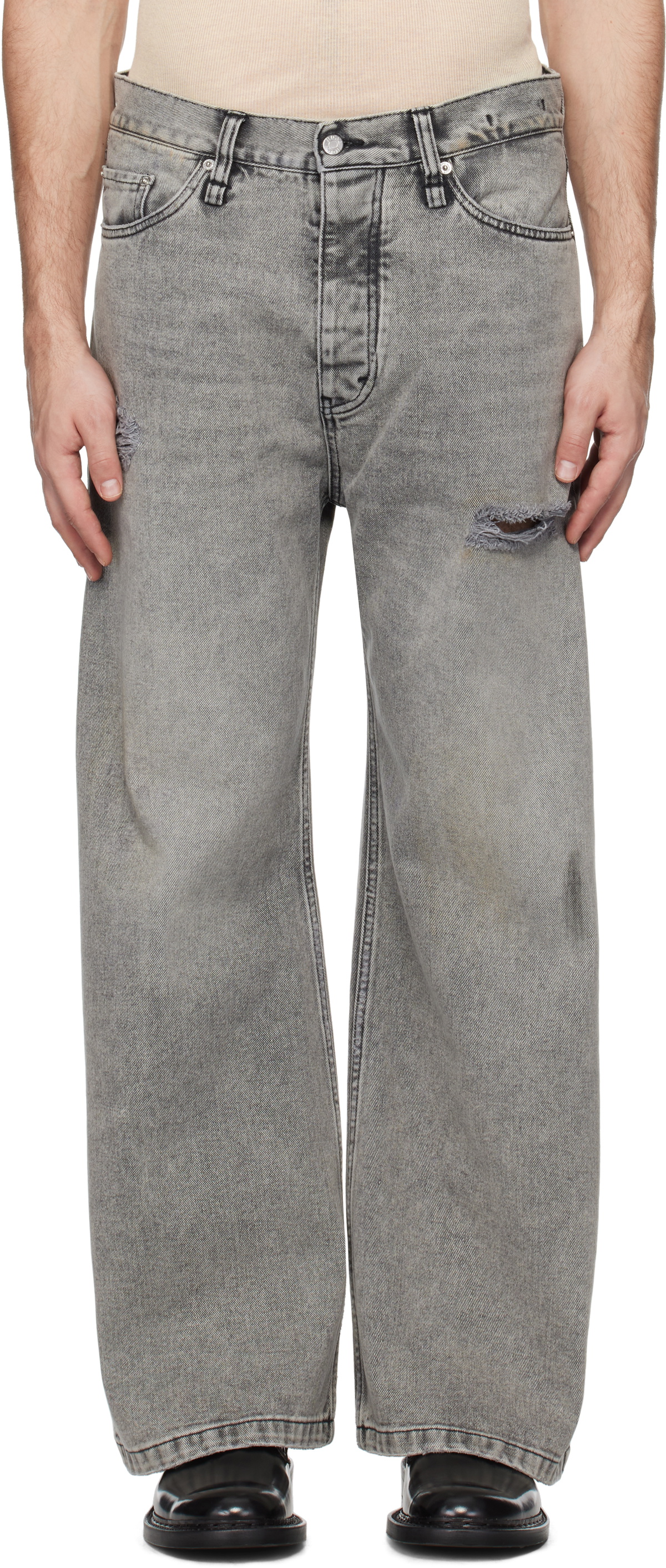 HOPE Gray Skid Jeans HOPE