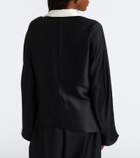 Róhe Satin blouse