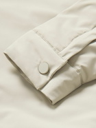 FEAR OF GOD ESSENTIALS - Logo-Appliquéd Padded Shell Shirt Jacket - Gray