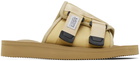 Suicoke Beige KAW-Cab Sandals