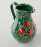 Bordallo Pinheiro Strawberries earthenware jug