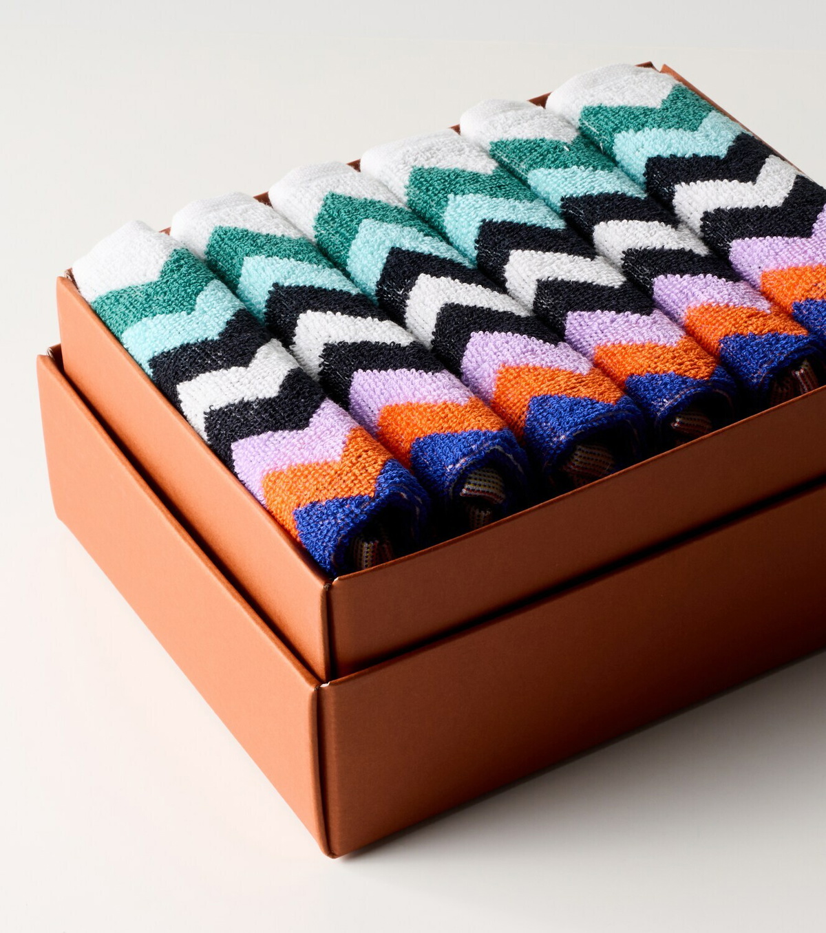 Missoni Best set of 6 cotton terry face towels