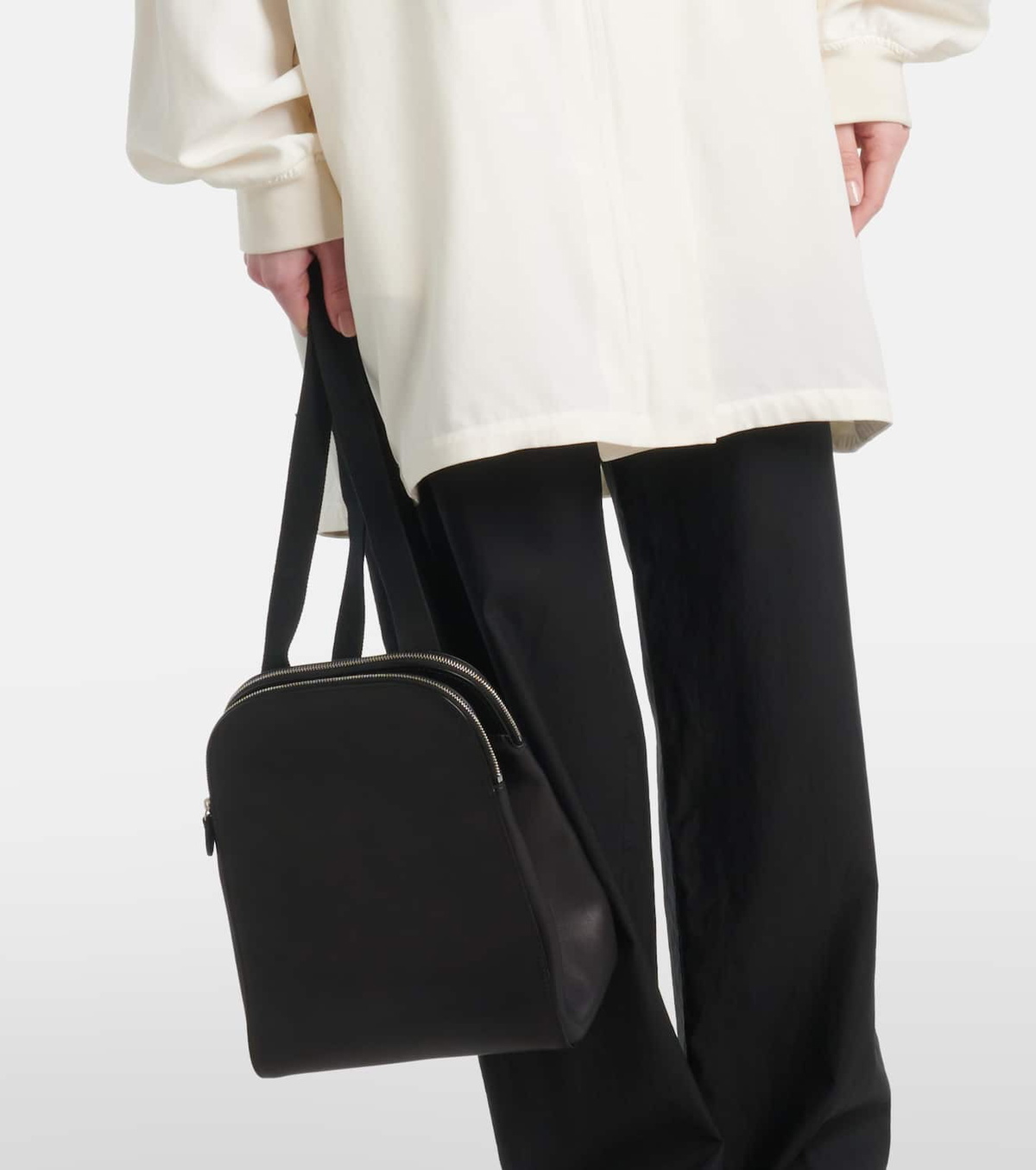 The Row Leather backpack