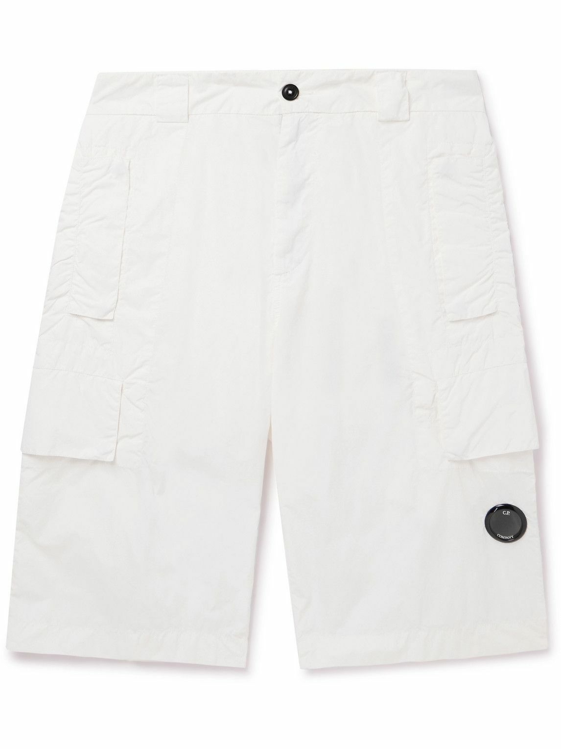 C.P. Company Men's Shorts Cargo Con Patch Grey main image 1