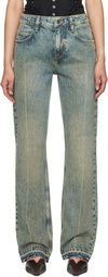 GUESS USA Blue Vintage Natural Washed Jeans