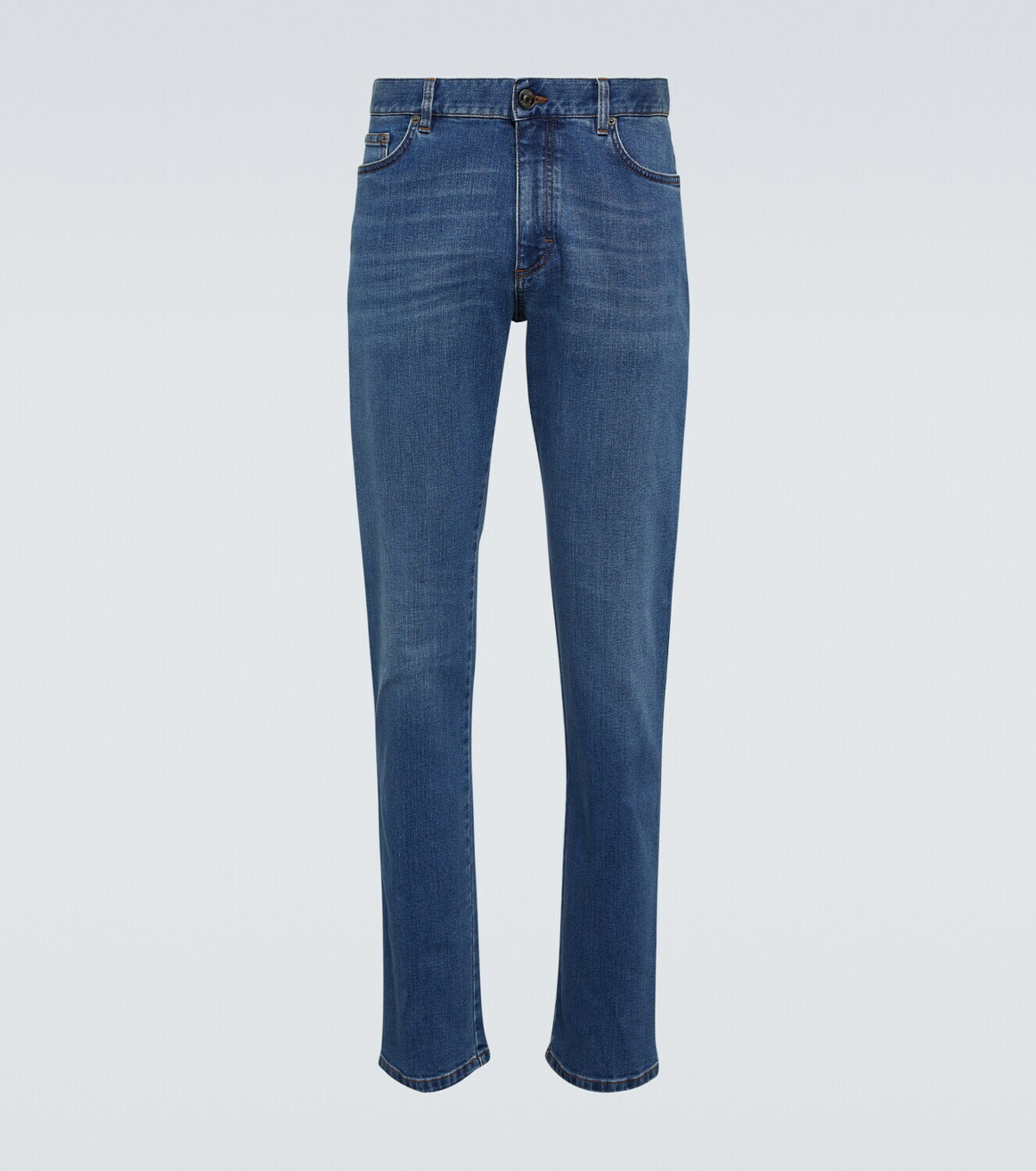 Zegna Mid-rise skinny jeans