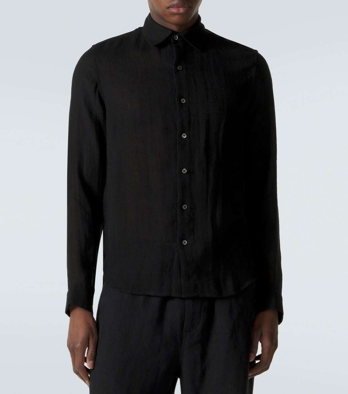 Le Kasha Dewas linen shirt