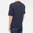 John Smedley Men's Tindall Knitted T-Shirt in Navy