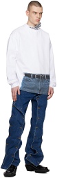 Y/Project White Jean Paul Gaultier Edition Sweatshirt