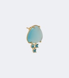 Oscar de la Renta Embellished drop earrings