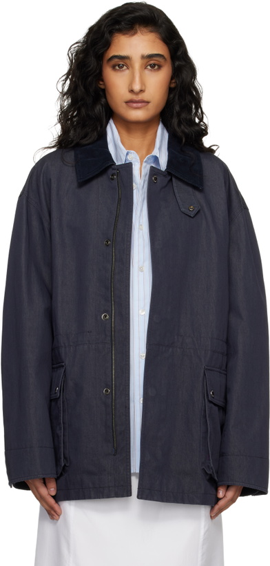 Photo: Dunst Navy Cotton Chore Jacket