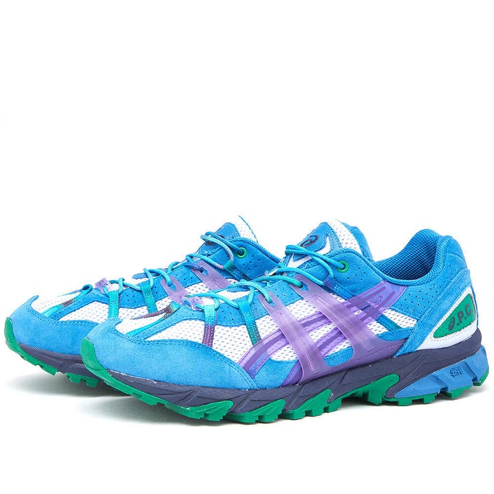 Photo: Asics x A.P.C. Gel Sonoma 15-50 Sneakers in Blue