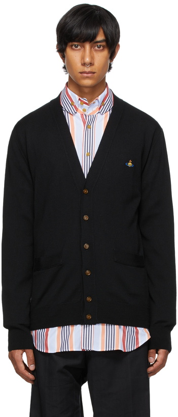 Photo: Vivienne Westwood Black Wool Man Cardigan