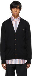 Vivienne Westwood Black Wool Man Cardigan