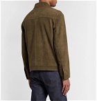 Theory - Rosco Suede Jacket - Green
