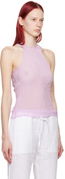 Gabriela Coll Garments Purple No.73 Tank Top