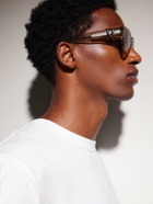 Dior Eyewear - Dior Oblique S1I Square-Frame Acetate Sunglasses - Brown